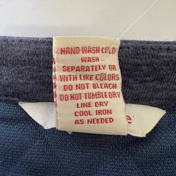 Sundance Womens Sidewalk Stroll Mini Skirt Blue Quilted Wrap size 12 - Picture 7 of 9